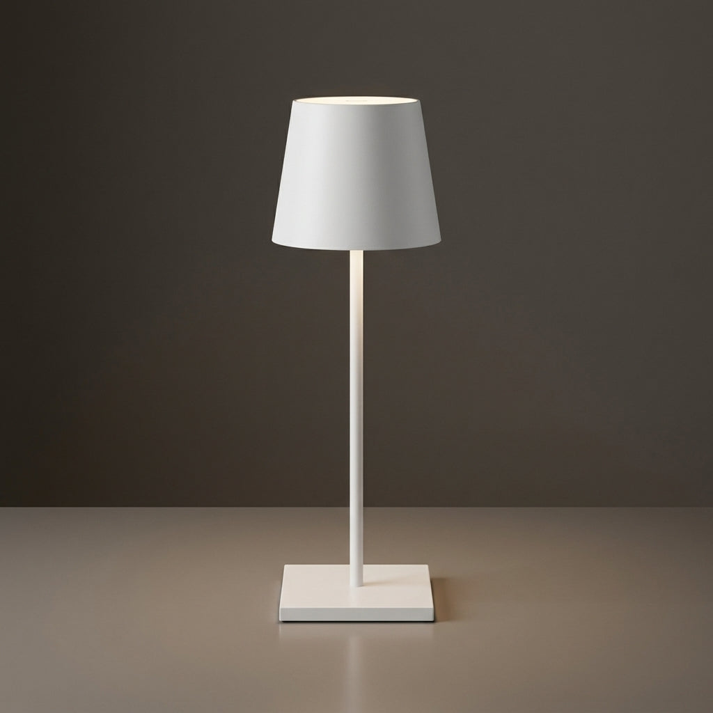 Oaklume Bistro Cordless Table Lamp in Matte White